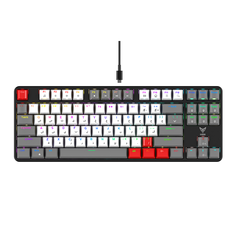 کیبورد گیمینگ هیسکا مدل HX-KEG440