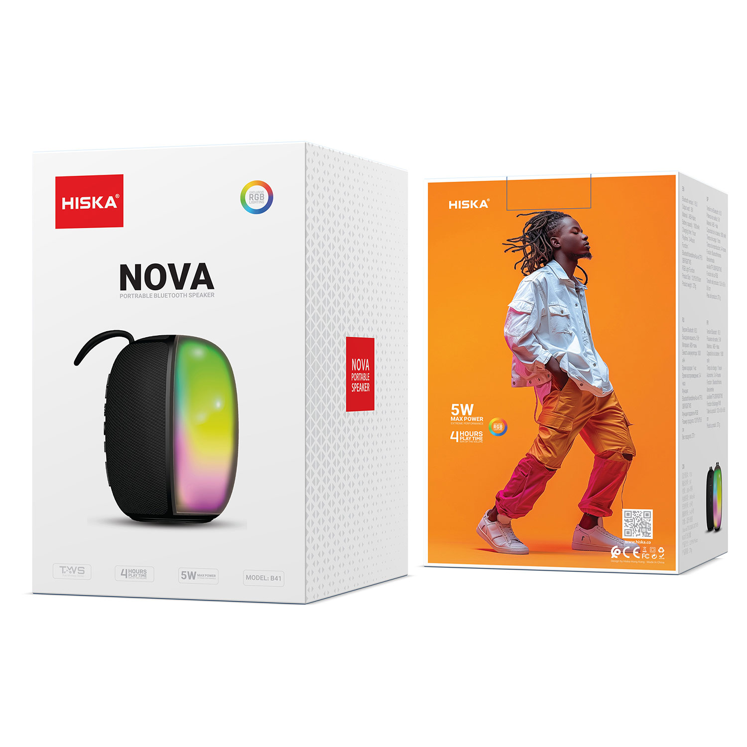 اسپیکر بلوتوثی هیسکا مدل B41 - Image 2