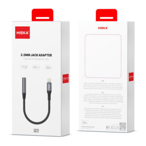 کابل تبدیل لایتنینگ به AUX هیسکا مدل W48